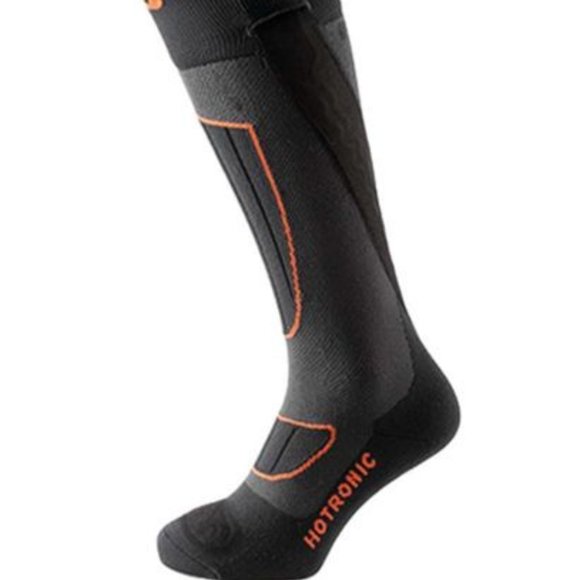 HOTRONIC XLP Heated Ski and Snowboard Socks - womens size 8-9, mens size 7-8 - Picture 1 of 3